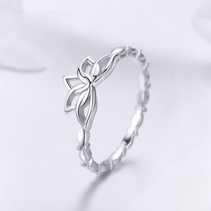 Lotus Blossom Ring - Diamoray