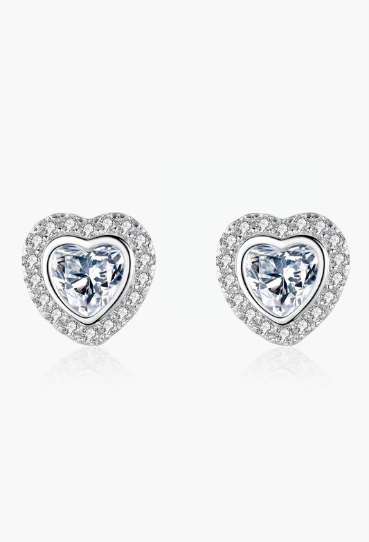 Luminescent Love Earrings - Diamoray