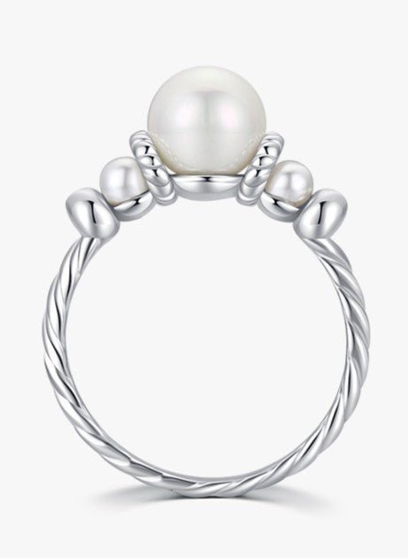 Luminous Pearl Ring - Diamoray