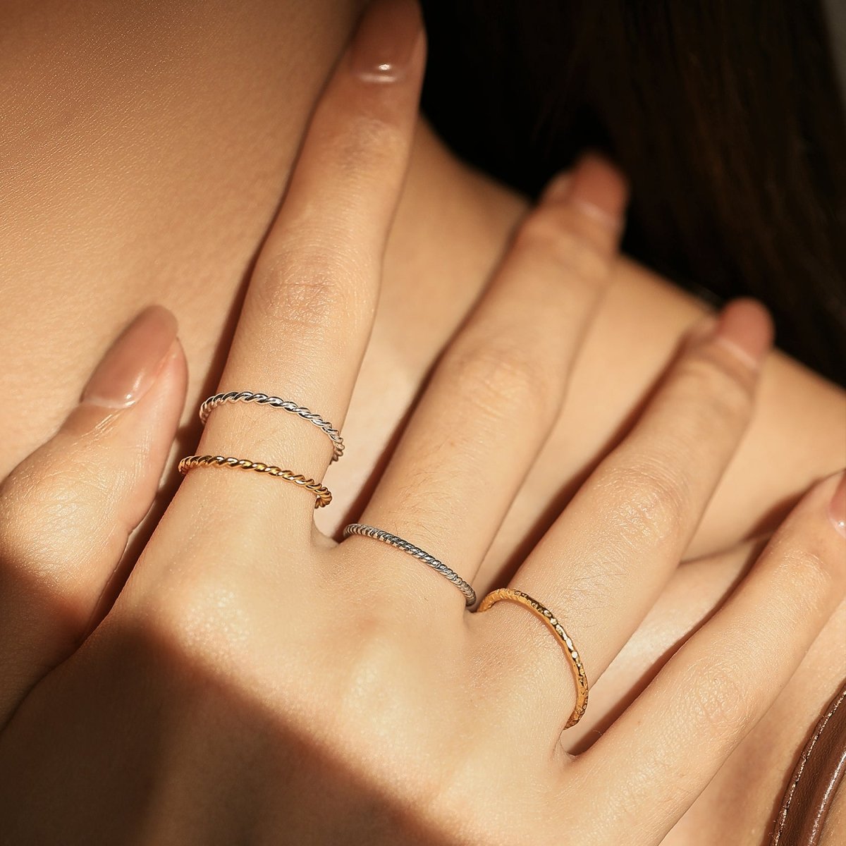 Lunar Loop Ring - Diamoray