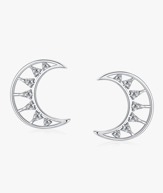 Lunar Luminary Earrings - Diamoray