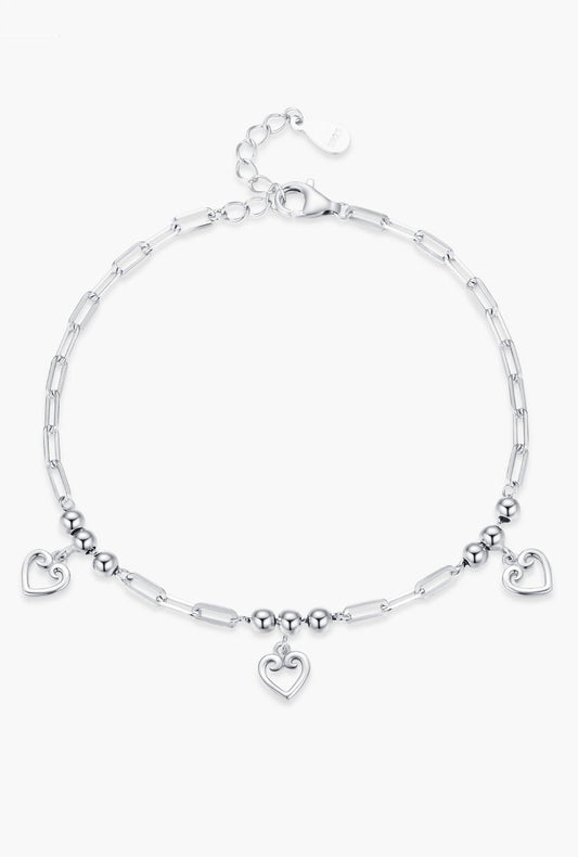 Luxuria Hearts Bracelet - Diamoray