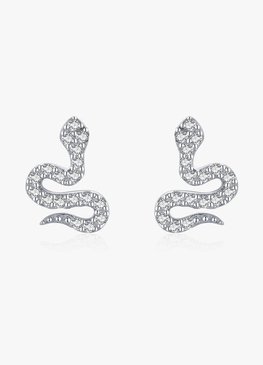 Mystic Serpent Earrings - Diamoray