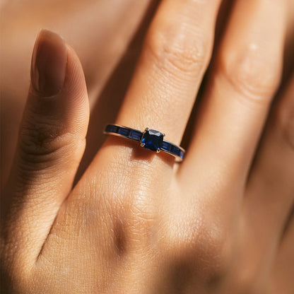 Navy Essence Ring - Diamoray