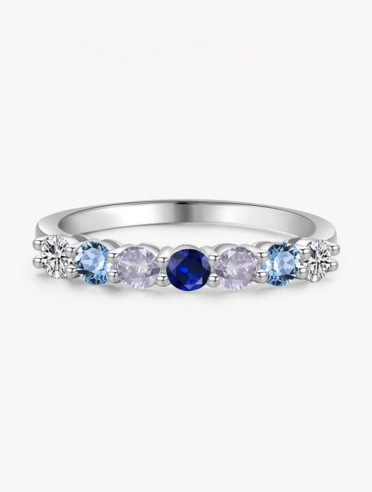 Ocean Blue Opulence Ring - Diamoray