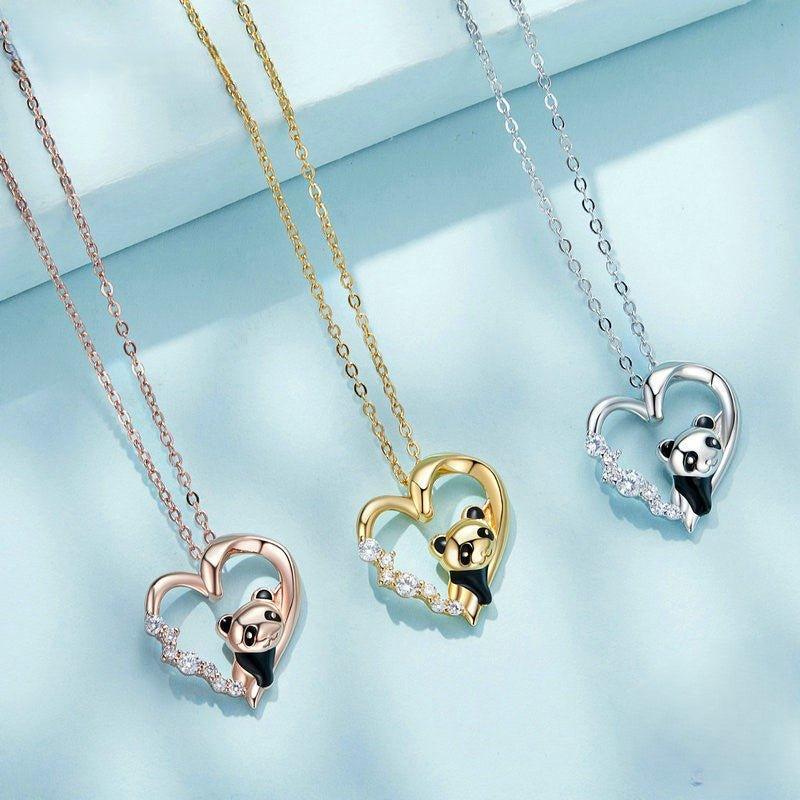 Panda Charm Necklace - Diamoray