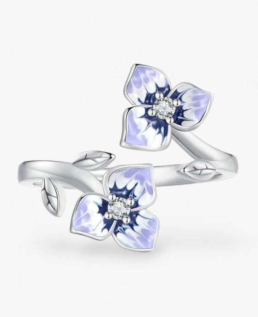 Pansy Petals Ring - Diamoray