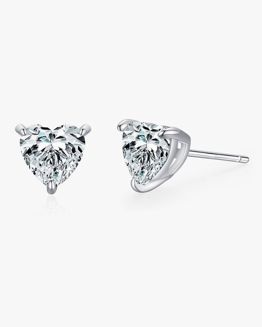 Passionate Heart Earrings - Diamoray