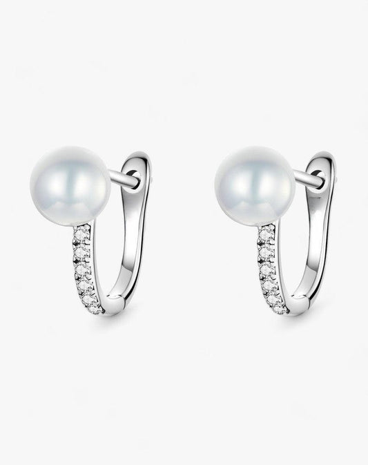 Pearl Essence Earrings - Diamoray