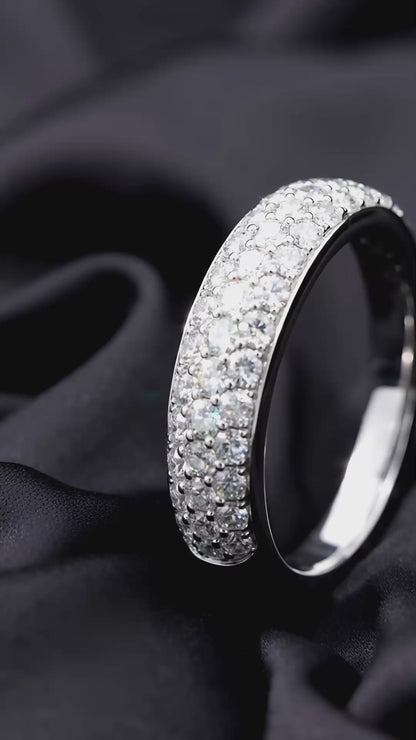 ダイヤモンドのささやきリング