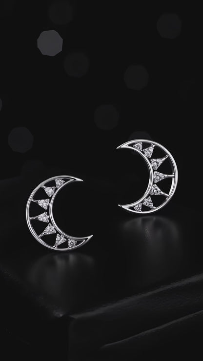 Orecchini Lunar Luminary
