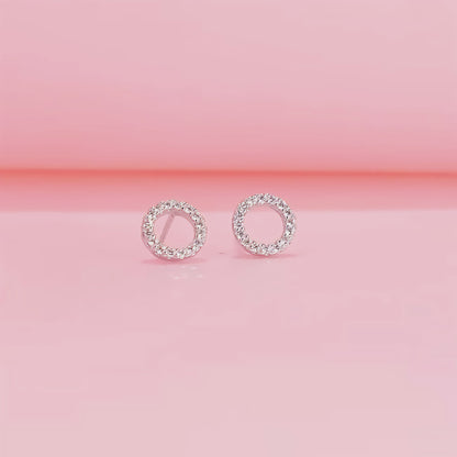 Eternity Hoops Earrings