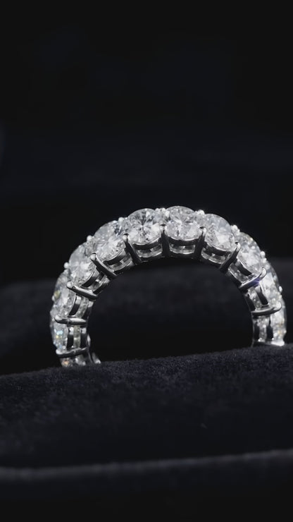 Bague Orbite en Pierre de Lune