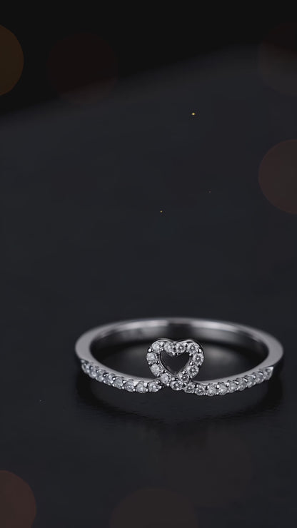 Förtrollad Hjärta Ring