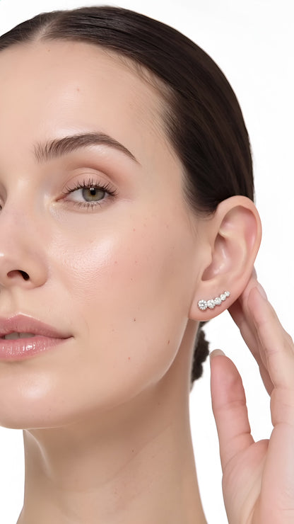Orecchini Orbit Glamourosi