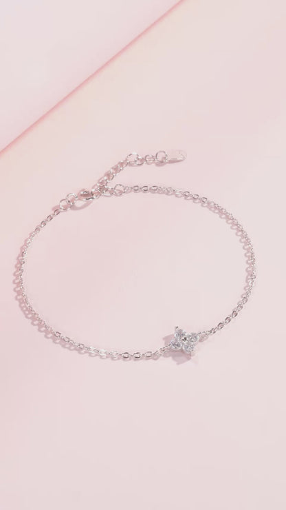 Pulsera de hoja de amante