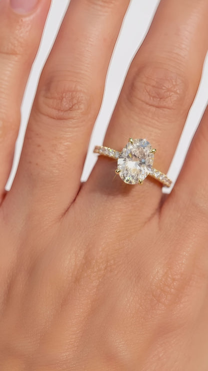 ゴージャスなキラキラリング