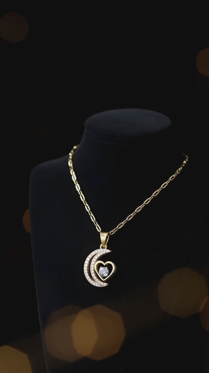 Lunar Heartbeat Necklace