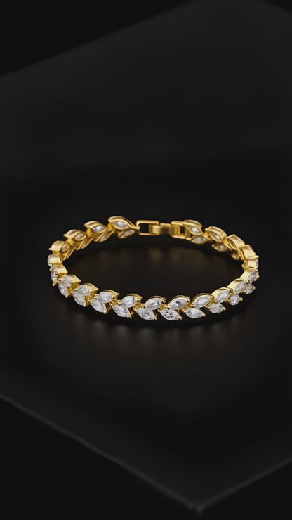 Bladig Omfamning Armband