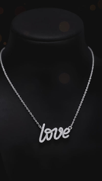 Ewige Liebe Halskette