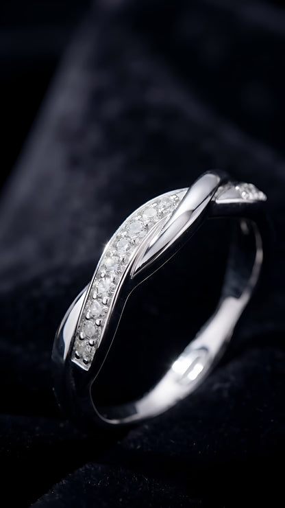 Celestial Swirl Ring