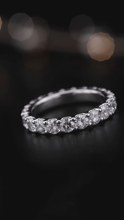 Anillo apilable de eternidad