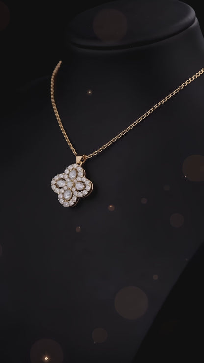 Cosmic Clover Necklace