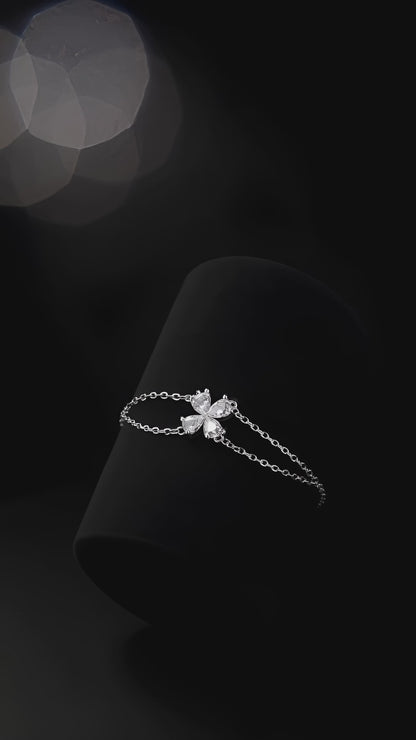 Pulsera de prestigio de pétalos