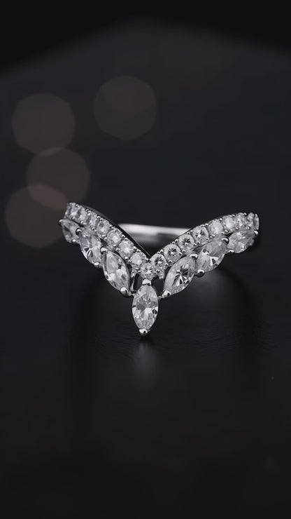 Midnight Crown Ring