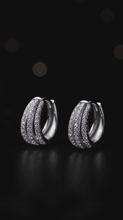 Pendientes de diamantes divinos