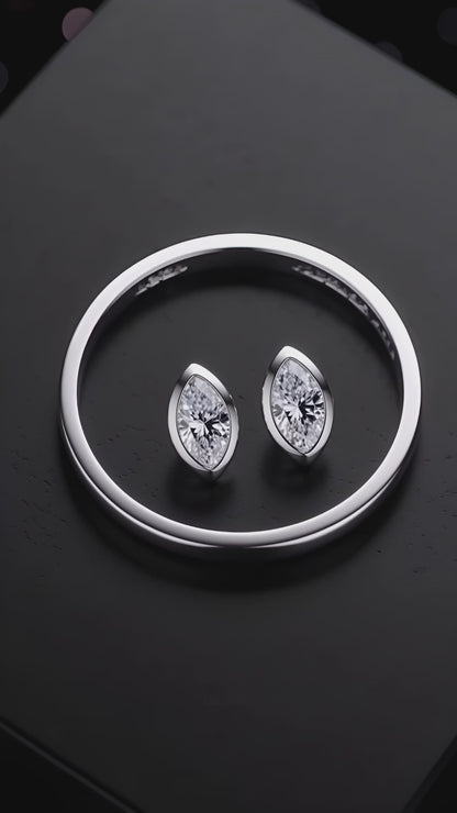 Orecchini Oval Serenade