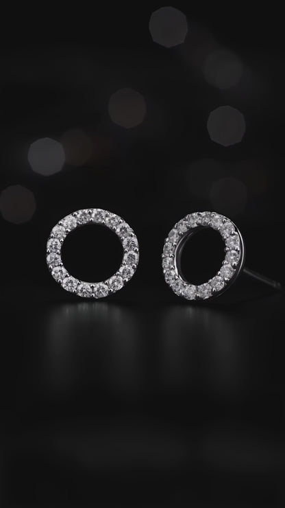 Orecchini Eternity Hoops