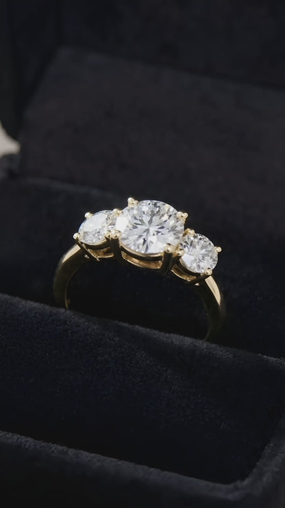 Bague Luminosité Scintillante