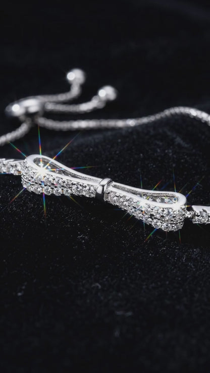 Bowtie Brilliance Bracelet