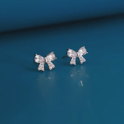 Bowtie Brilliance Earrings