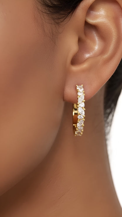 Majestätisk Lycka Örhängen