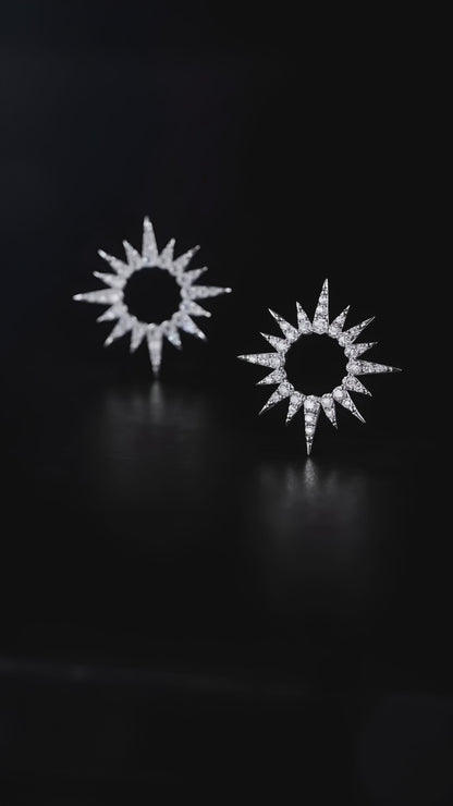 Pendientes de resplandor solar