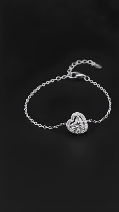 Diamond Heart Symphony Armband