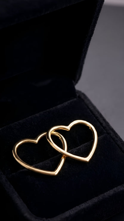 Devotion Heart Earrings