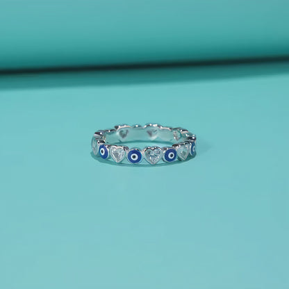 Cerulean Love Ring