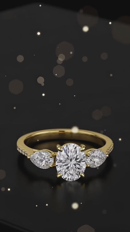 Celestial Aurora Ring