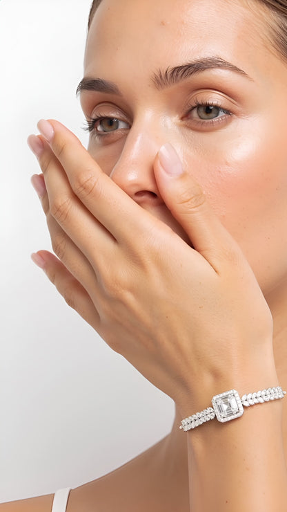 Crystal Veil Bracelet