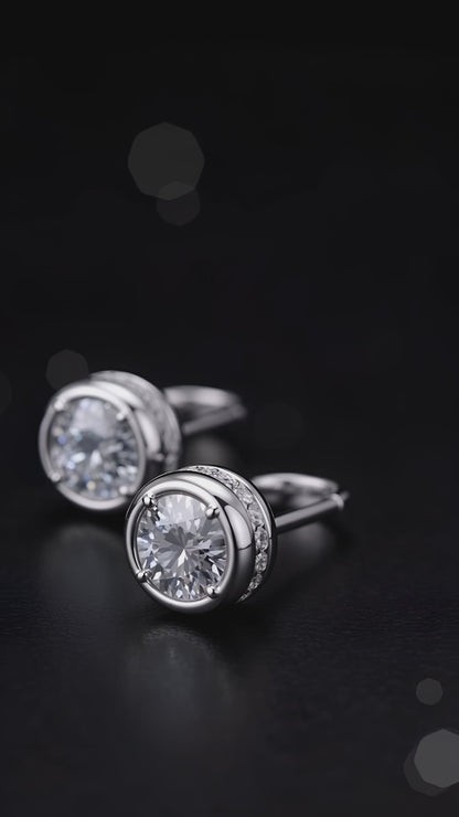 Pendientes de cristal celestial