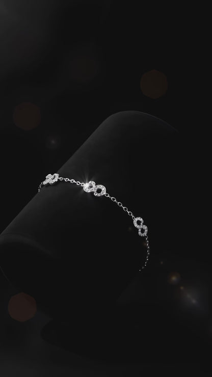 Pulsera de destellos infinitos