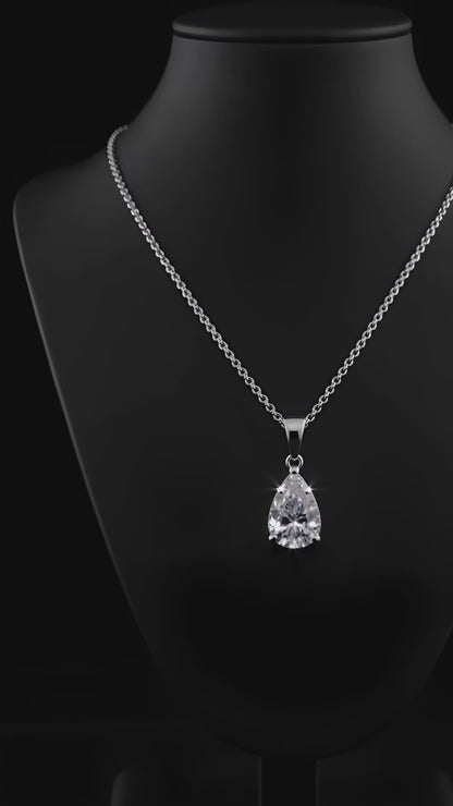 Månbelyst Tårdropphalsband