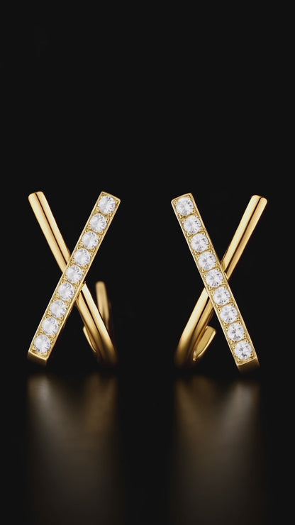 Kristall Mirage Örhängen