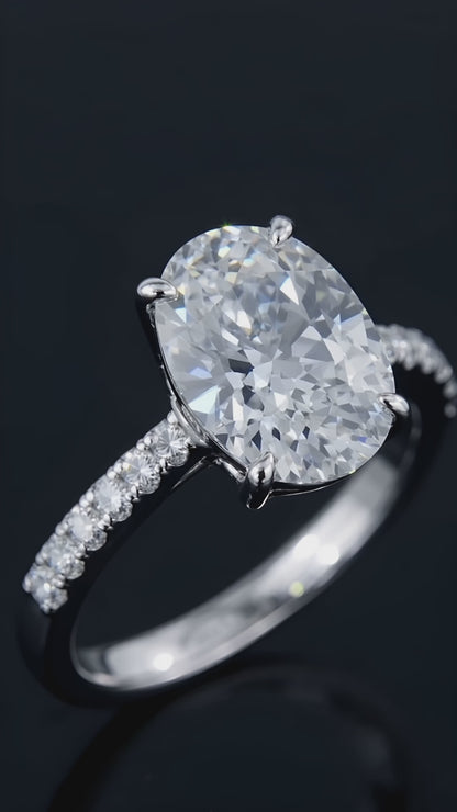 ゴージャスなキラキラリング