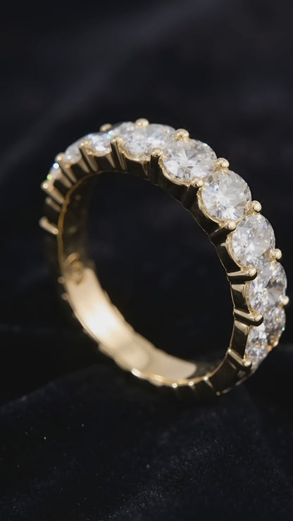 Bague Orbite en Pierre de Lune