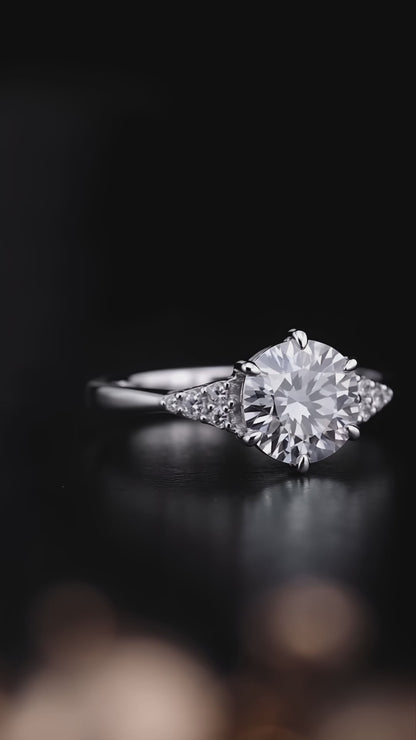 Anillo de ensueño de diamantes