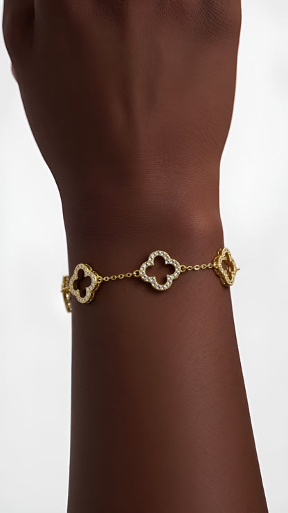 Celestial Clover Bracelet